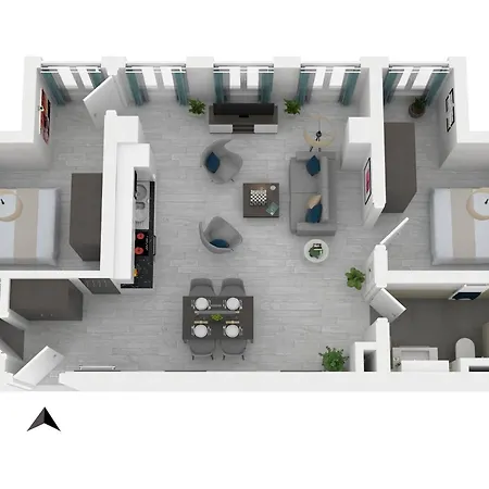 Luettkoje - Mit Zwei Schlafzimmern * Wustrow